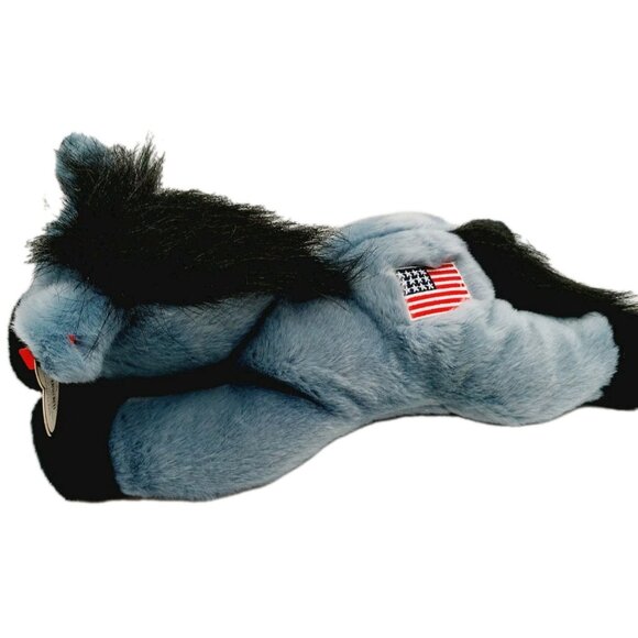 TY Lefty the Donkey Beanie Buddy 12" Plush Stuffed Animal 2000 - Picture 2 of 9